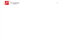 Tablet Screenshot of newyorkhotel.com.my
